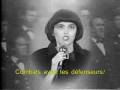Mireille Mathieu singing La Marseillaise (with ...