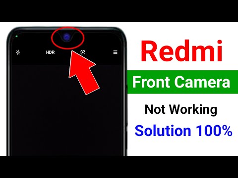 Fix Redmi Front Camera Not Working 2025 || Redmi Note 10 Pro Front Camera Not Working Problem Solve