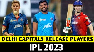 IPL 2023 - DELHI CAPITALS RELEASE PLAYERS LIST | DELHI CAPITALS RELEASE PLAYER 2023 | Cricket 365