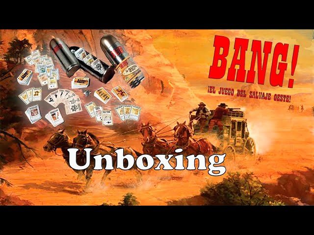 Vídeo relacionado con dV Giochi Bang! La Bala, Juego de Cartas para Grandes Grupos de Amigos, A Partir de 8 Años, De 4 a 7 Jugadores, 20-40 Minutos por Partida, Español