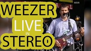 Weezer live at the Bizarre Festival 1996 in Cologne (Remastered Audio)