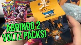 GASTEI 200 REAIS PARA ABRIR BOOSTERS ALEATÓRIOS DE POKÉMON - VOLTZ PACK