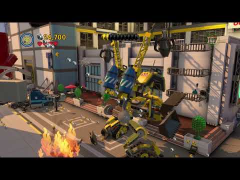 The Lego Movie Video Game - Walkthrough 15 - Bricksburg Under Attack