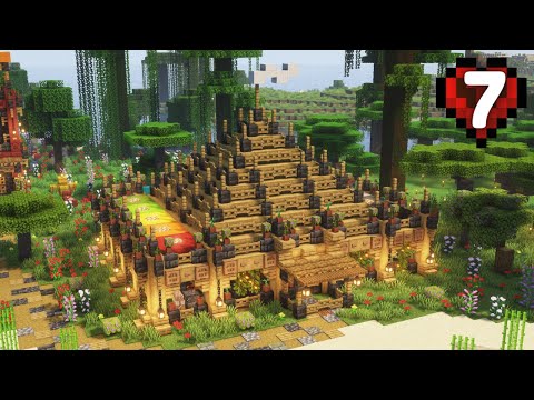 Insane Minecraft 1.19 Adventure! Ultimate Wool Farm vs. Fierce Dragon!