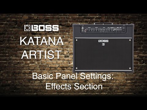 Boss - Katana Artist  - Part 2  - Effects settings