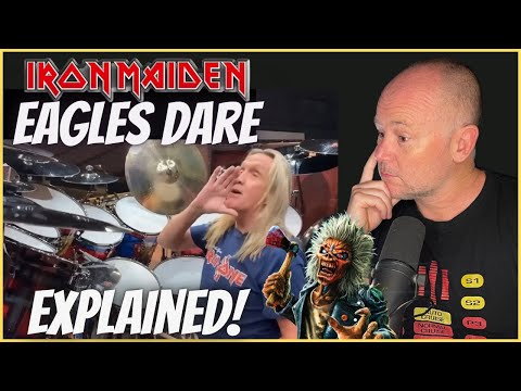 Drum Teacher Reacts: Nicko McBrain Explains “Where Eagles Dare” (Iron Maiden)