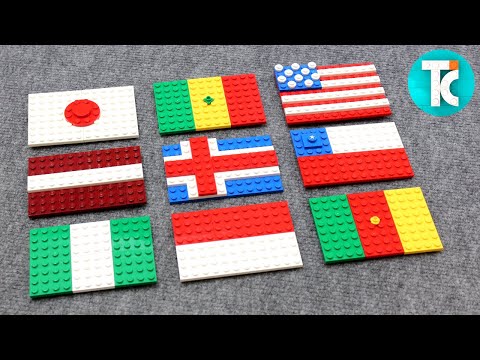LEGO WORLD FLAGS TUTORIAL - Part 2