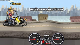 Snowmobile in intence city - 2.101m (third in Greece)