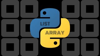 Arrays in Python