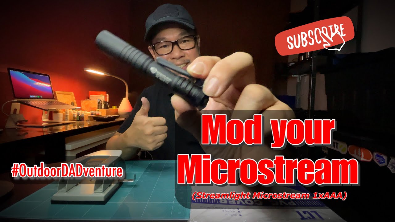 DIY | Streamlight Microstream Switch Mod