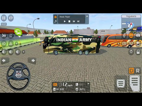 Army Bus Driving - Bus Simulator Indonesia - Bus Games Android Gameplay
