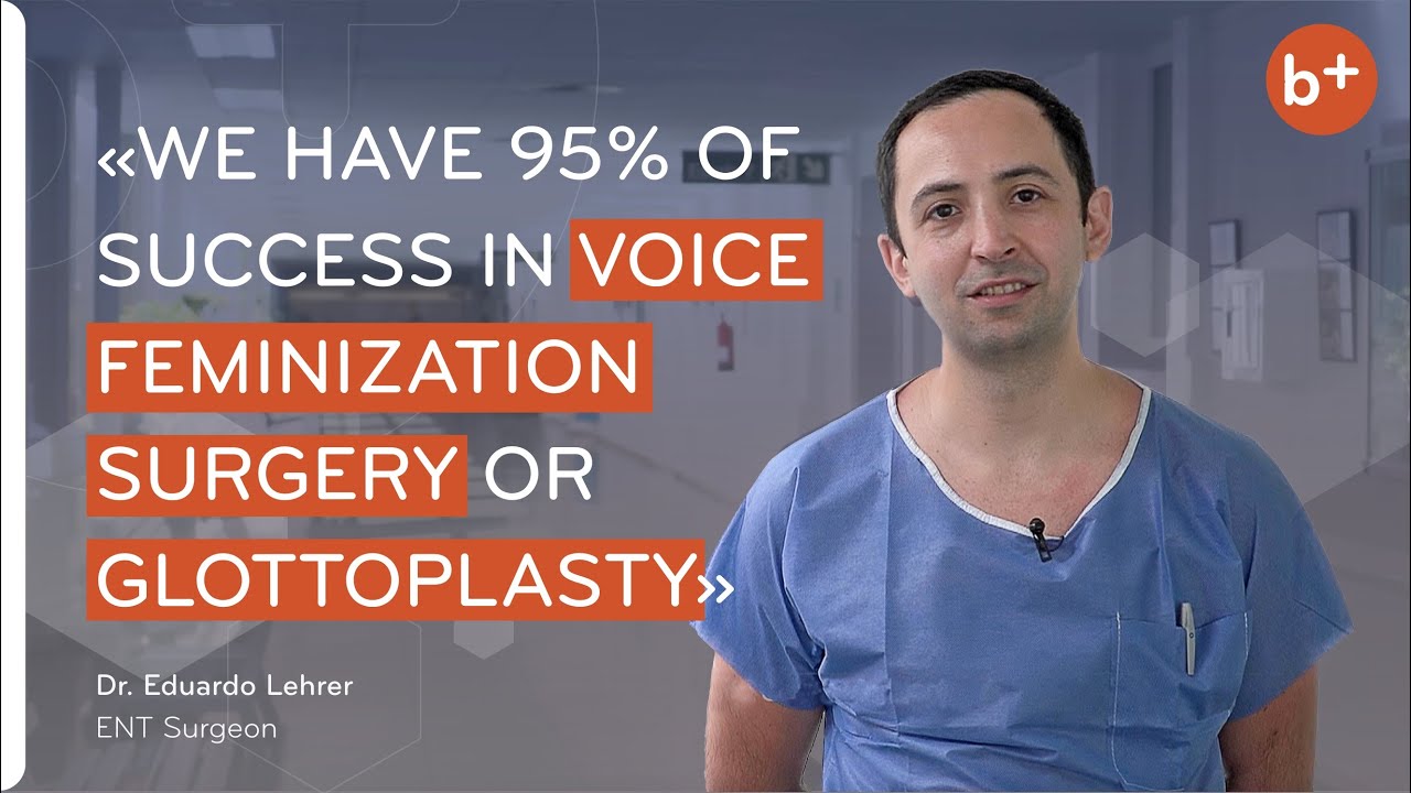 VOICE FEMINIZATION SURGERY or GLOTTOPLASTY, DYSPHONY and LARYNGEAL PARALYSIS | Dr. Eduardo Lehrer