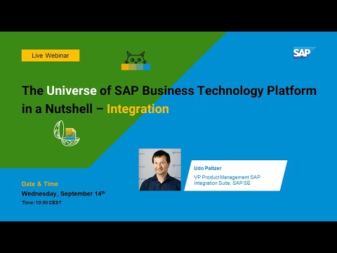 The Universe of SAP Business Technology Platform in a Nutshell – Integration