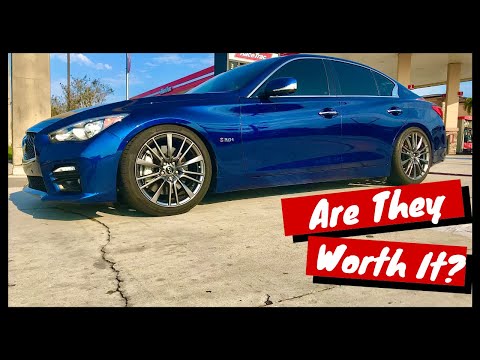 Review On The RSR Super Downs For The Q50 Red Sport