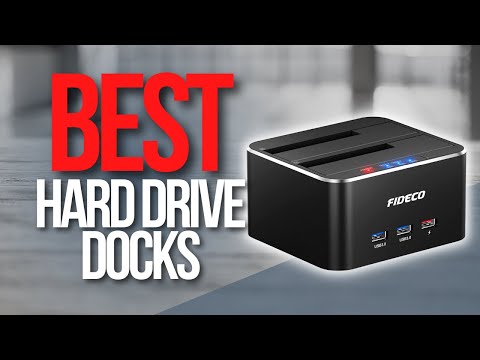 2.5" 3.5" HDD Docking Station w/Card Reader USB 2.0 SSD IDE SATA Hard Drive Dock Support All 2.5 / 3.5" SATA & IDE Hard Disk video review thumbnail