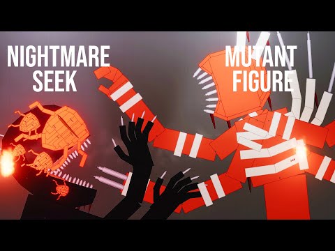 Nightmare SEEK vs Mutant FIGURE in real world [Roblox DOORS]