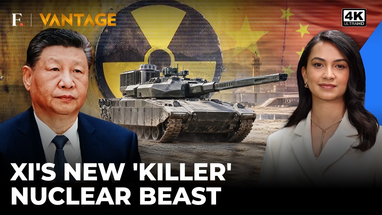 First-Ever Nuclear Tank Ready In China? Xi's Wild 450-Km Railgun Plan Explained | Vantage | 4K