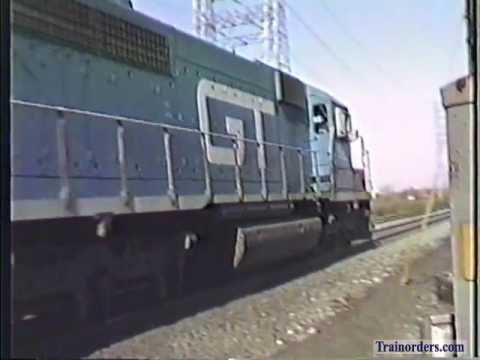 Classic Railroad Series 76 - Action at Vickers Crossing, OH Summer 1985