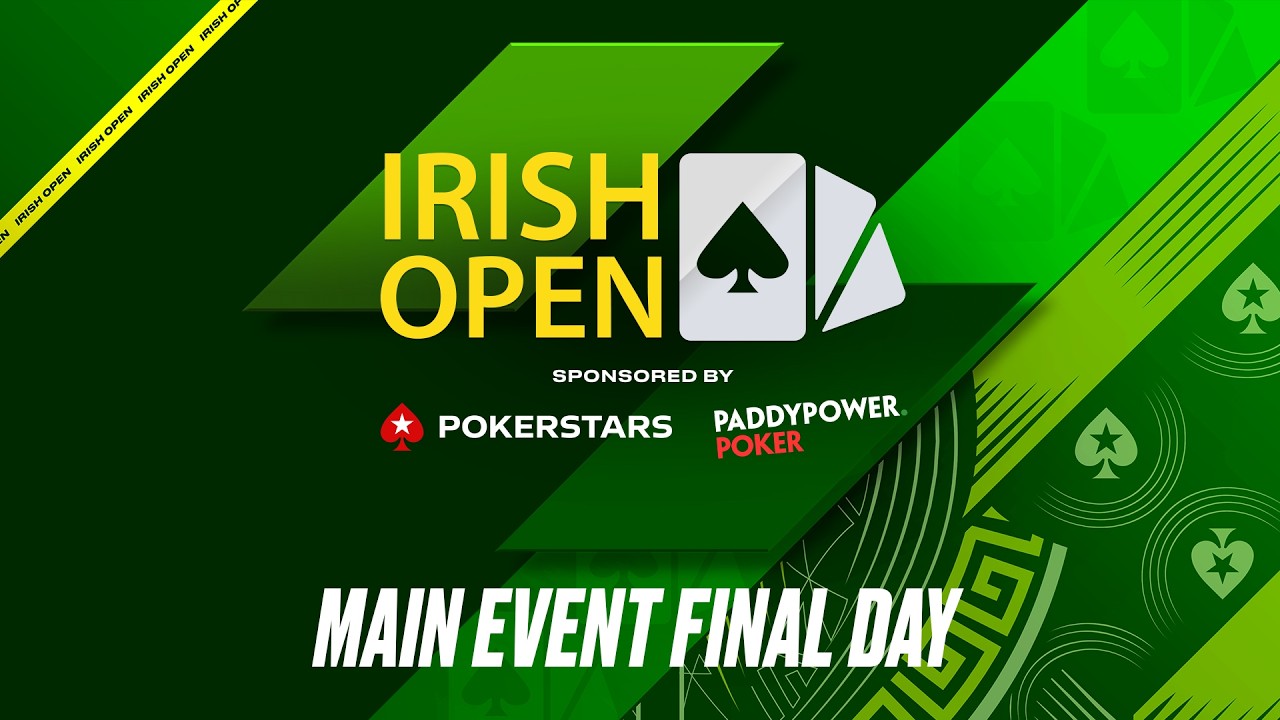 €1,150 MAIN EVENT – FINAL TABLE 🍀  Irish Open 2026