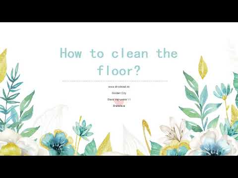 2021 11 27 How to clean the floor