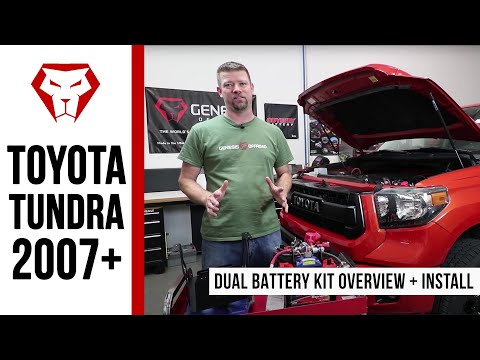 Genesis Offroad Gen 3 Dual Battery Kit | 182-TTUDBKG3 | 2007 - 2021 Toyota Tundra