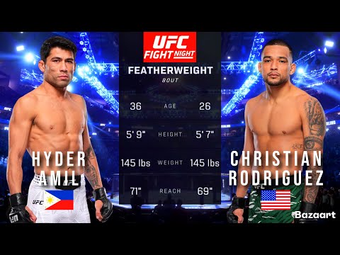 Hyder Amil vs Christian Rodriguez full fight