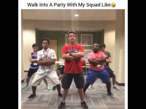 WALK INTO A PARTY WITH MY SQUAD LIKE @hoodclips