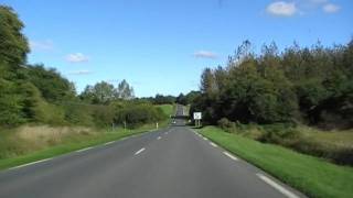 preview picture of video 'Driving On The D9 Between Le Merzer & Goudelin, Brittany, France 12th October 2009'