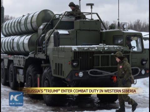 Russia’s S-400 air defense system enter combat duty in Western Siberia