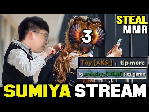 Stealing Paparazi MMR with Fast Push OP Strat | Sumiya Invoker Stream Moment #3090
