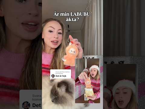 Är min Labubu äkta eller fejk?! 😱 #labubu #pinforlove
