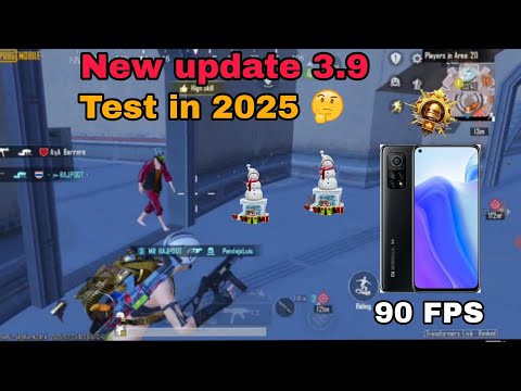 Xiaomi Mi 10T Test in 2025 New update 3.9 Pubg Bgmi test 😍