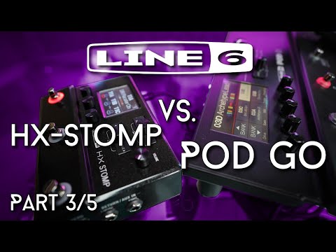 What's better? PodGo or HX Stomp? Part 3/5