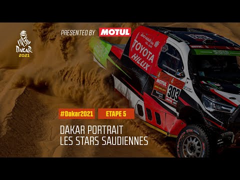 #DAKAR2021 - Étape 5 - Les stars saudiennes