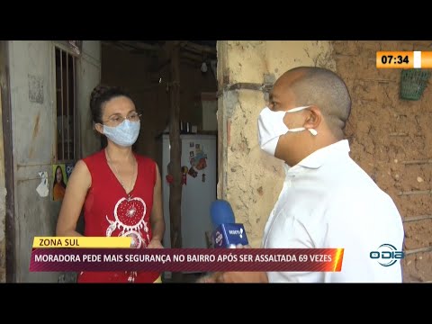 Moradora pede segurança no bairro após ser assaltada 69 vezes 21 04 2021