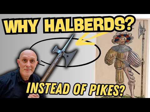Why did Medieval Soldiers use HALBERDS?