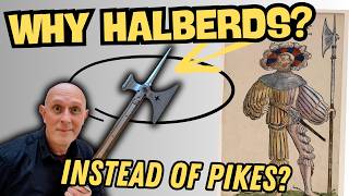 Why did Medieval Soldiers use HALBERDS?