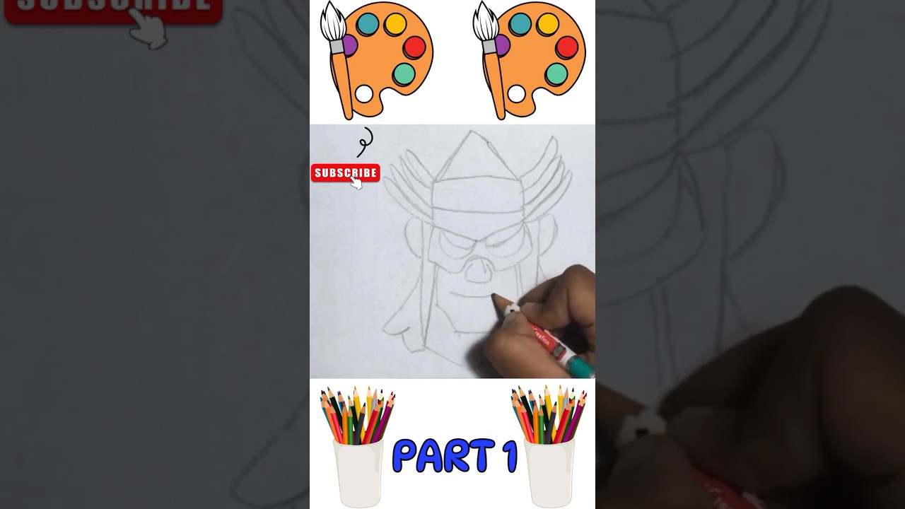 How to Draw a Viking Warrior | Pencil Sketch Tutorial!