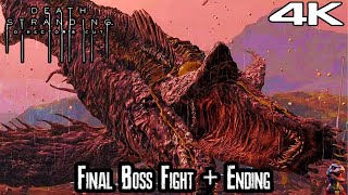 Death Stranding PS5 | Final Boss Fight + Ending (4K)