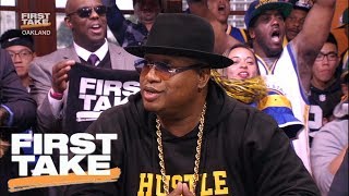 Rapper E-40 Chooses His Golden State Warriors | First Take | June 1, 2017