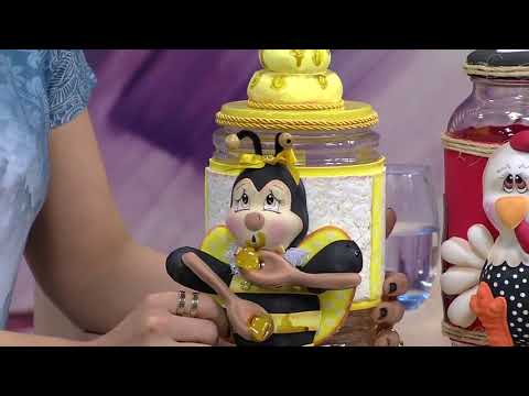 Pote para biscoito em feltro por Rosemary Ansante - 13/09/2017 - Mulher.com - P3/3