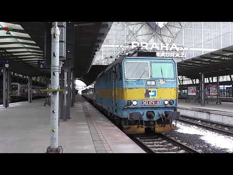 ČD Cargo 363.074 - Ex 354 JAN HUS - Praha hlavní nádraží - 7.12.2013