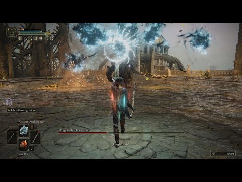 Death Sorceress wrecks Morgott (no damage, solo) feat ancient rancorcall rosus axe