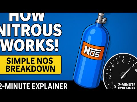 How Nitrous Oxide Works in Cars 💨 | Simple NOS Explanation for Beginners | Quick Clips Car Tech