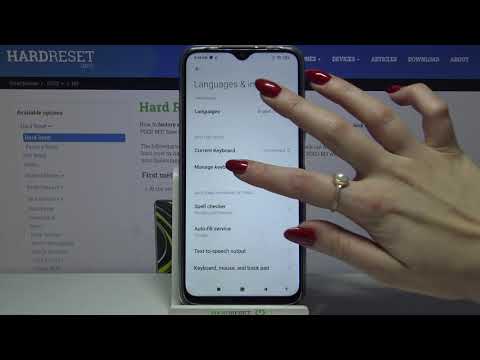 How to Access Text Correction Options in Poco M3 – Typing Features