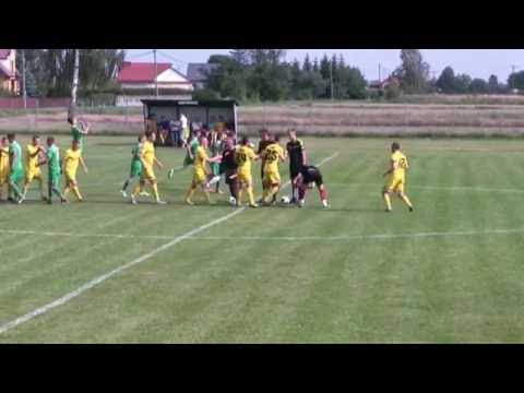 21.08.2016 Unia Żabików 0:1 KS Grom Kąkolewnica.(BRAMKA)