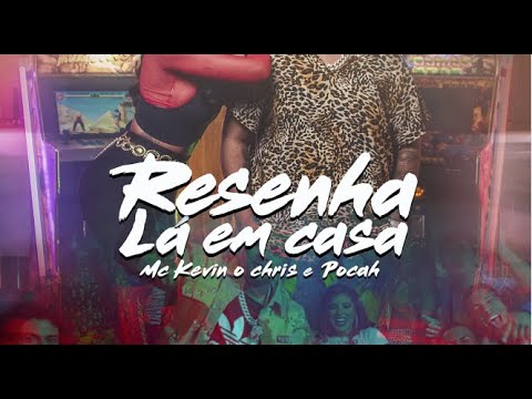 Tipografia - Kevin O Chris e Pocah - Resenha Lá Em Casa