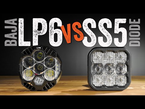 Ultimate Off-Road Showdown | Baja Designs LP6 vs Diode Dynamics SS5 Pod Lights Put Head-to-Head! 💪🏁