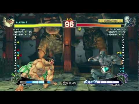 asahi lager (Honda) vs POONGKO (Seth) AE2012 Ranked Match *720p HD*