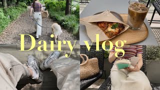 社会人ののんびり過ごす休日🌿ソニョナラ 古着 unboxing👗iPad購入💻カフェ☕️